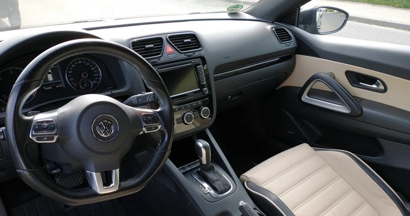 Volkswagen Scirocco cena 36500 przebieg: 174456, rok produkcji 2014 z Warszawa małe 137